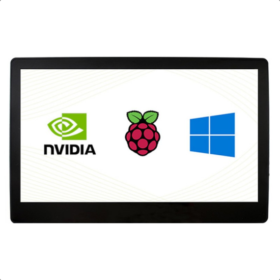 Pi Display 11.6" HDMI 1920x1080 IPS Capacitive Touchscreen (EU Plug)